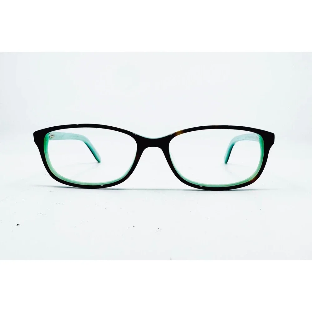 Bulova Eyeglasses Womens Havana Mint Ixtapa Full Rim Frames 53-16-140